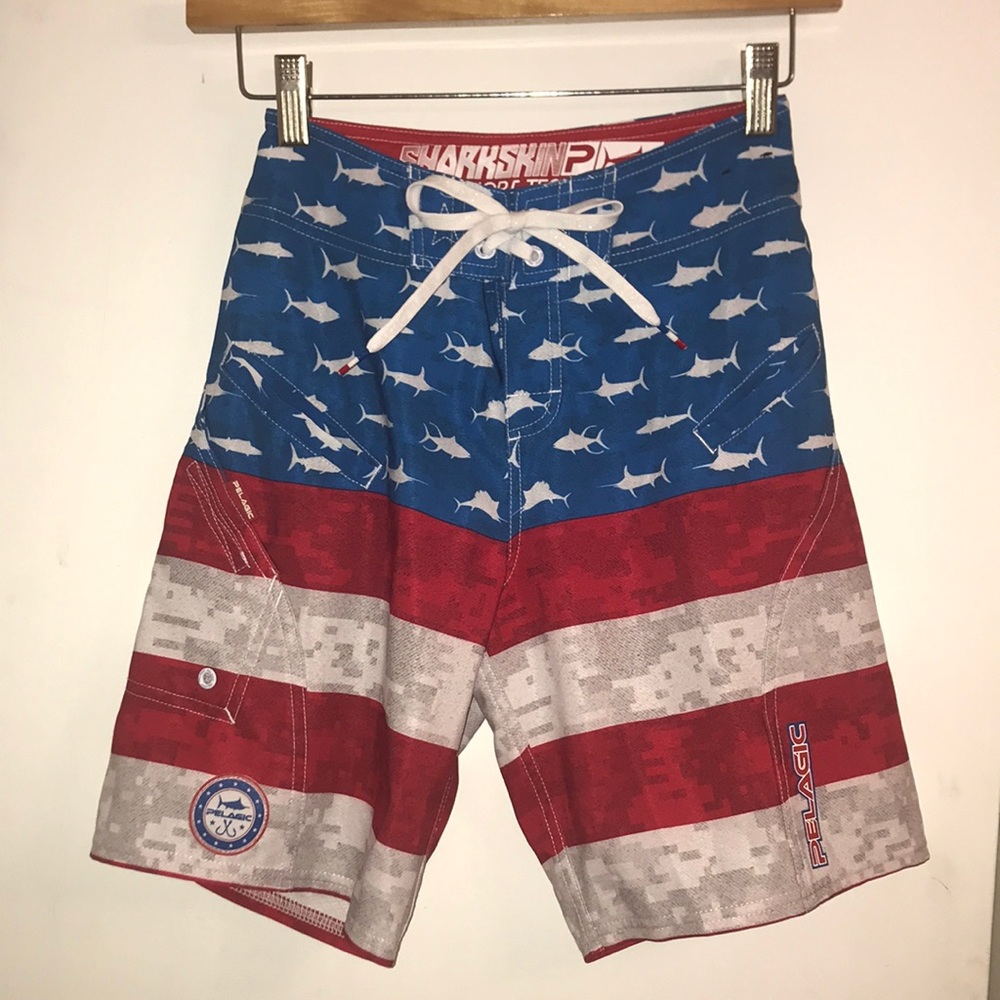 PELAGIC SHARKSKIN Board Shorts Waist 22/23